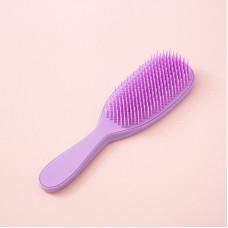 Гребінець для волосся, щітка для сухого та вологого розчісування, фіолетовий, 1 шт