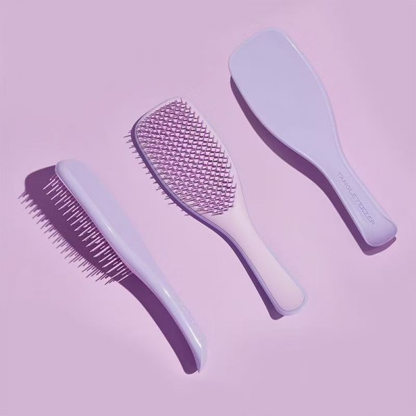Гребінець для волосся, щітка для сухого та вологого розчісування, фіолетовий, 1 шт