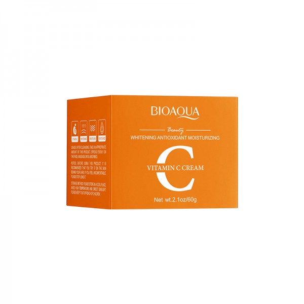 Крем освітлюючий для обличчя з вітаміном С BIOAQUA Vitamin C Cream, 60 г