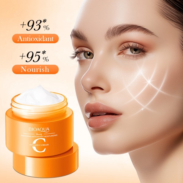 Крем освітлюючий для обличчя з вітаміном С BIOAQUA Vitamin C Cream, 60 г