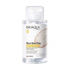 Засіб для зняття макіяжу з екстраком рису Bioaqua Rice Raw Pulp Makeup Remover, 300 мл