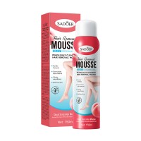 Пінка-мус для видалення волосся SADOER Hair Removal Mousse, крем для безболісної депіляції, 150 мл
