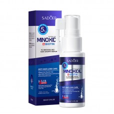 Сироватка для росту та зміцнення волосся з міноксидилом та біотином SADOER 5% Minoxidil Biotin Hair Growth Serum, 30 мл