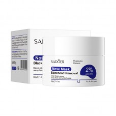 Маска для носа від чорних цяток та глибокого очищення пор із саліциловою кислотою SADOER Nose Mask Blackhead Removal, 30 г