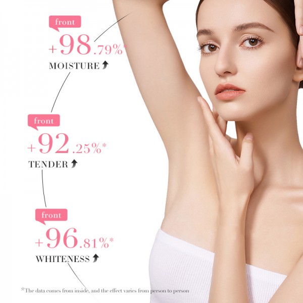 Сироватка відбілююча для чутливих та інтимних зон тіла SADOER Delicate Pink Dew, 30 г