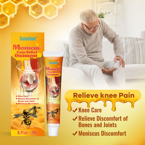 Крем знеболюючий з бджолиною отрутою для суглобів SUMIFUN Meniscus Pain Relief Ointment, 20 г Крем знеболюючий з бджолиною отрутою для суглобів SUMIFUN Meniscus Pain Relief Ointment, 20 г