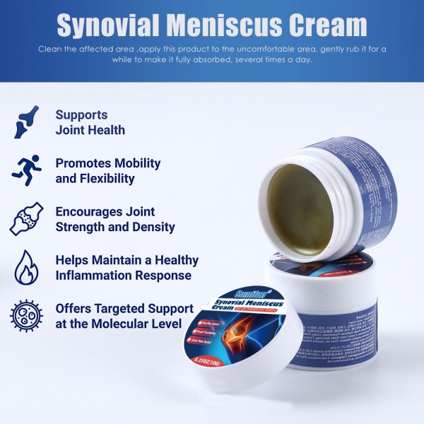 Крем обезболивающий противовоспалительный для суставов и колен SUMIFUN Synovial Meniscus Cream, 10 г