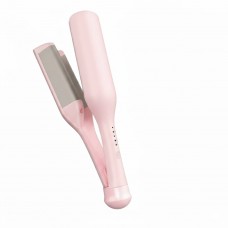 Плойка для волосся, стайлер для завивки локонів та хвиль, рожевий, діаметр 32 мм