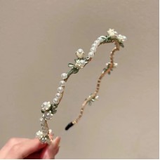 Обруч для волосся "Sharp Garden", золото