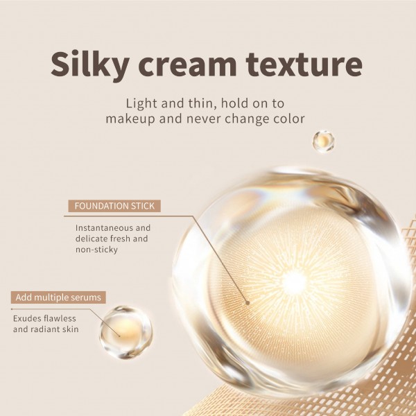 Тональний крем-стік для обличчя KAILINYA Stick Foundaion, 2 кольори, 20 г