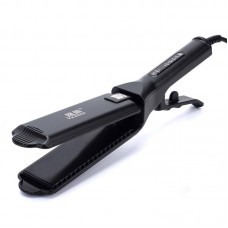 Випрямляч для волосся 2  в 1, плойка для вирівнювання волосся, плойка гофре, чорний