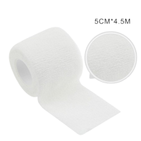 Бинт самоклеящийся эластичный Coban 5 см фиксирующий самоскрепляющийся, бинт кобан, аутоадгезийний бинт, белый, 5 см х 4,5 м