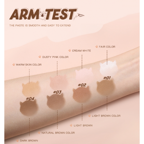 Консилер для обличчя BANXEER Monster, тон 03, 3,6 г