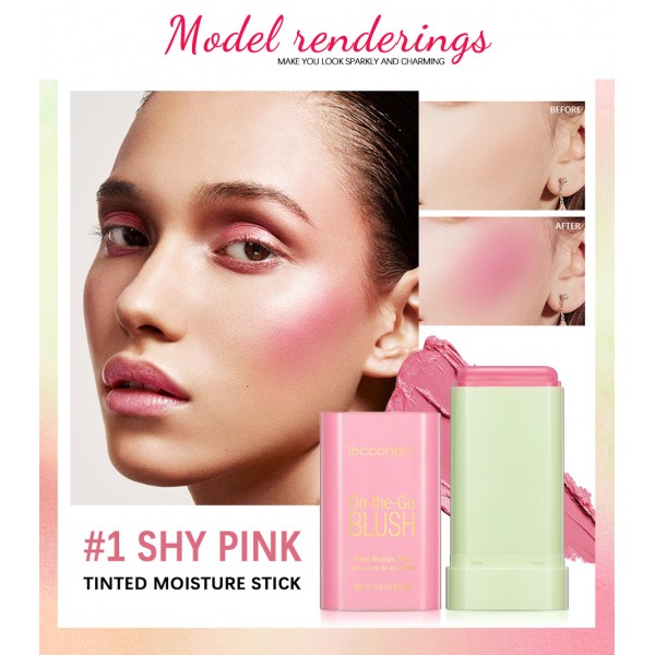 Рум`яна - стік для обличчя ibcccndc On-The-Go-BLUSH, три тони