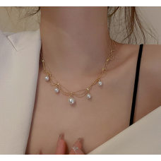 Ланцюжок "Gold and Pearl", золото