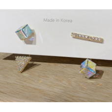 Серьги "Diamond Future", серебро