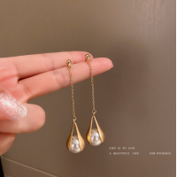 Серьги "Glamory Pearl", золото