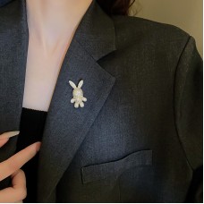 Брошка "Bunny", золото