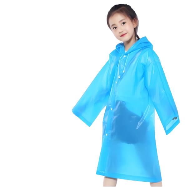 Дощовик дитячий з капюшоном (115 х 55 см), 5 кольорів