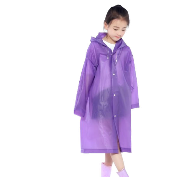 Дощовик дитячий з капюшоном (115 х 55 см), 5 кольорів
