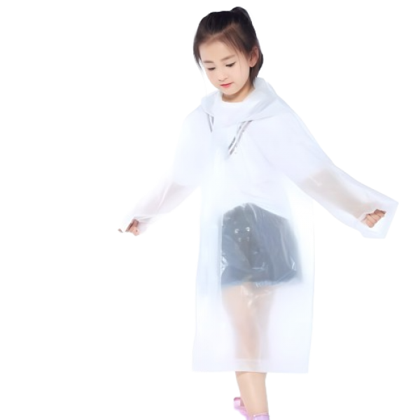 Дощовик дитячий з капюшоном (115 х 55 см), 5 кольорів