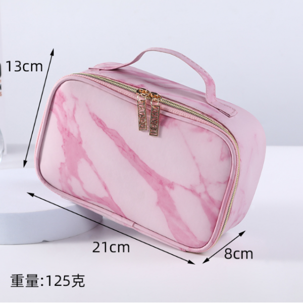 Косметичка органайзер "Marmoreal", органайзер для косметики, 5 кольорів, 21x8x13 см