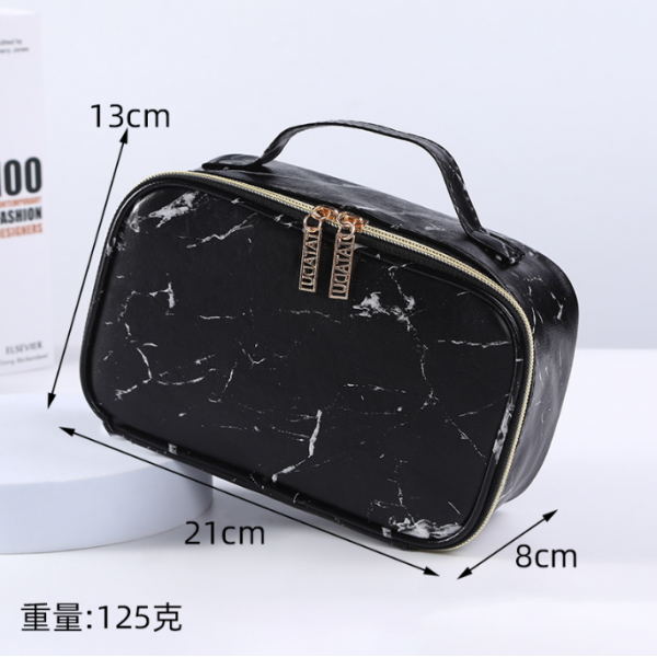 Косметичка органайзер "Marmoreal", органайзер для косметики, 5 кольорів, 21x8x13 см