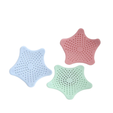 Сливной фильтр для раковины, пятиконечная звезда, сетка, подставка, 9 цветов