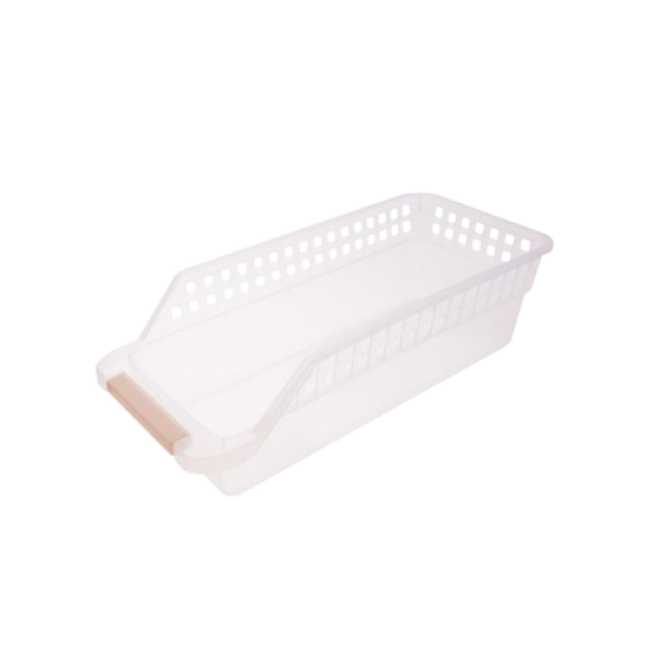 Ящик для зберігання їжі, сортування, пластмасовий, прозорий, два кольори