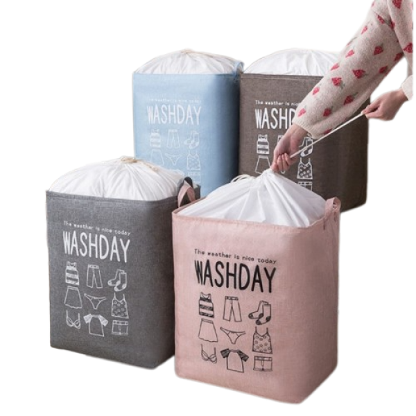 Кошик для зберігання одягу, іграшок, білизни, сумка органайзер для зберігання, 75 л