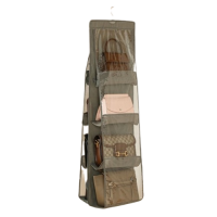 Органайзер для сумок подвесной двусторонний на 8 отделений, 1 шт