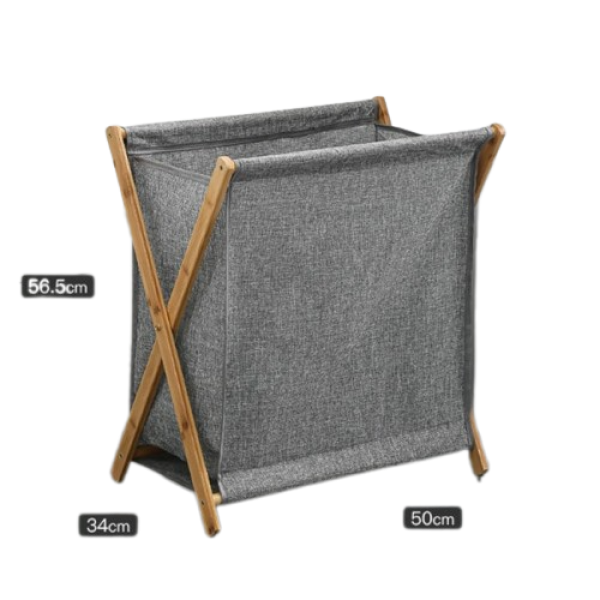 Кошик для зберігання одягу, іграшок, білизни, сумка органайзер для зберігання, 56,5х50х34 см