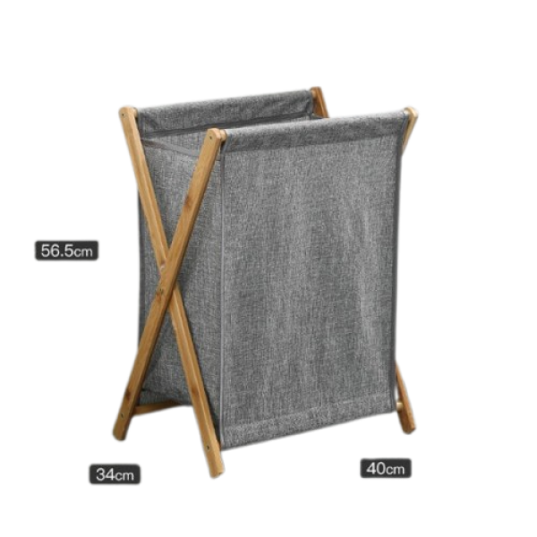 Кошик для зберігання одягу, іграшок, білизни, сумка органайзер для зберігання, 56,5х40х34 см