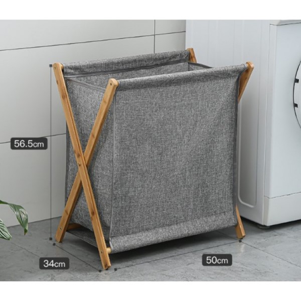 Кошик для зберігання одягу, іграшок, білизни, сумка органайзер для зберігання, 56,5х50х34 см
