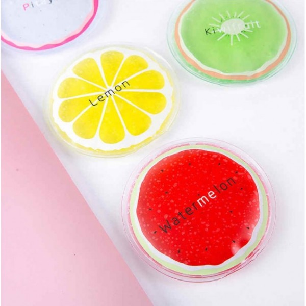 Компрес - пакет гелевий багаторазовий (охолоджуючий-зігріваючий), охолоджуючий гелевий компрес фрукти