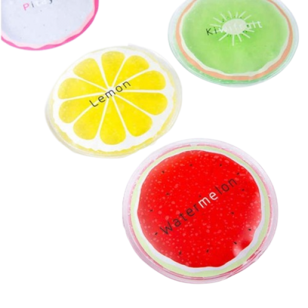 Компрес - пакет гелевий багаторазовий (охолоджуючий-зігріваючий), охолоджуючий гелевий компрес фрукти