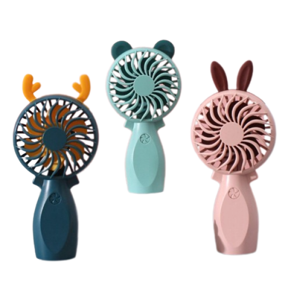 Вентилятор портативный с ушками, Yi Yang мини-вентилятор, разные цвета
