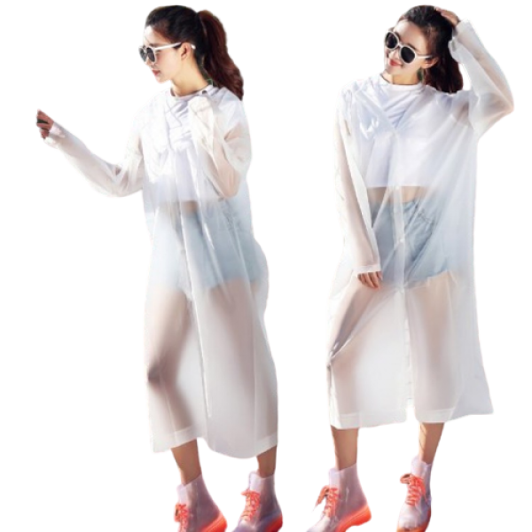 Дощовик універсальний з капюшоном EVA RAINCOAT (150 х 70 см), 6 кольорів