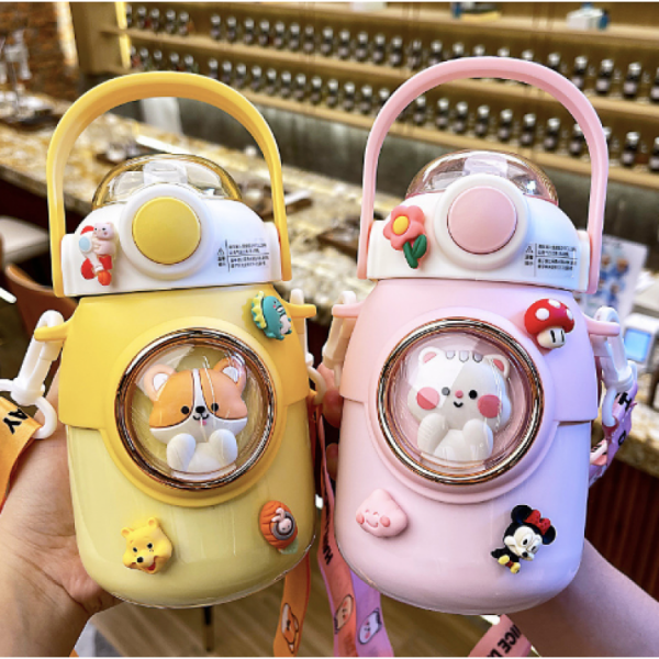 Пляшка для води, дитяча пляшка для води, різні кольори, 700 мл Пляшка для води, дитяча пляшка для води, різні кольори, 700 мл