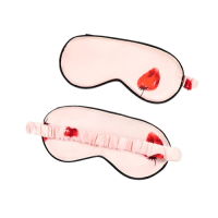 Маска для сну, шовкова "Chanel", 1 шт