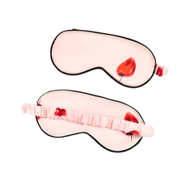 Маска для сну, шовкова "Chanel", 1 шт