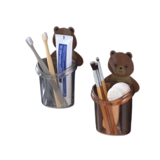 Стакан настінний для зберігання зубних щіток самоклеючий, багатофункціональний самоклеячий стакан для ванної кімнати / кухні