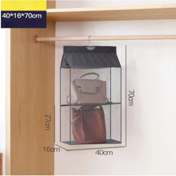 Органайзер для сумок підвісний на 2 відділення, 1 шт