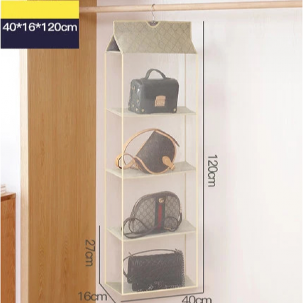 Органайзер для сумок підвісний на 4 відділення, 1 шт