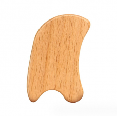 Шкребок Гуаша, дерев'яна пластина, масажер Гуаша, 7,5х4 см