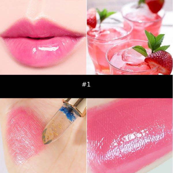 Бальзам - тінт для губ DHDH Waterproof Jelly Crystal Lipstick, різні відтінки, 3,8 г