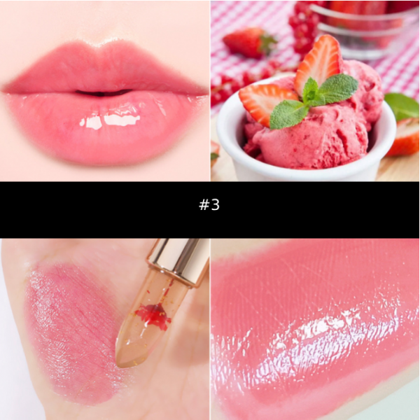 Бальзам - тінт для губ DHDH Waterproof Jelly Crystal Lipstick, різні відтінки, 3,8 г