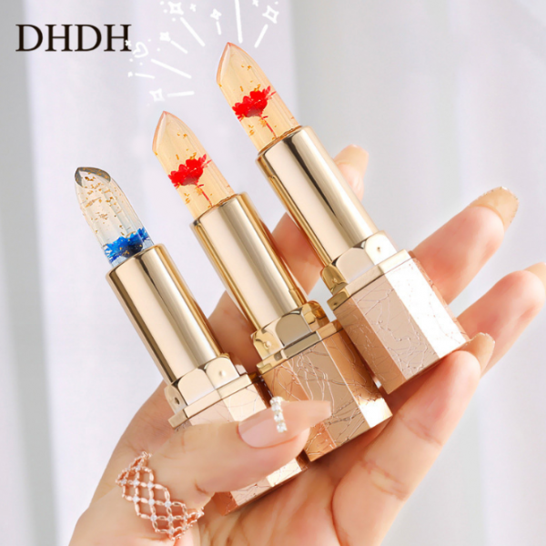 Бальзам - тінт для губ DHDH Waterproof Jelly Crystal Lipstick, різні відтінки, 3,8 г