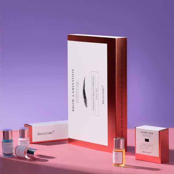 Набір для ламінування та фіксації брів Ibcccndc Brow Lamination Super Hot, 9 предметів Набір для ламінування та фіксації брів Ibcccndc Brow Lamination Super Hot, 9 предметів