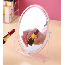 Дзеркало косметичне, овальне, з підставкою, 18х15х11,5 см